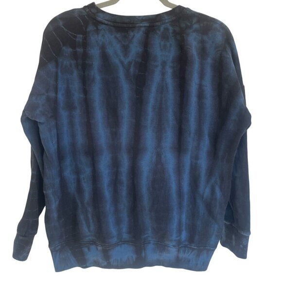 Sundry for Evereve Women's Oversized Tie-Dyed Sweatshirt Zip Pullover | Size 0 - Picture 7 of 8